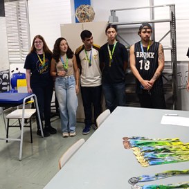 Estudantes medalhistas de prata (Foto: Diomarcelo Pessanha/Ascom).