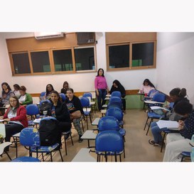 Alunas do curso Assistente Administrativo oferecido pelo IFF Campus Campos Centro (Foto: Divulgação).