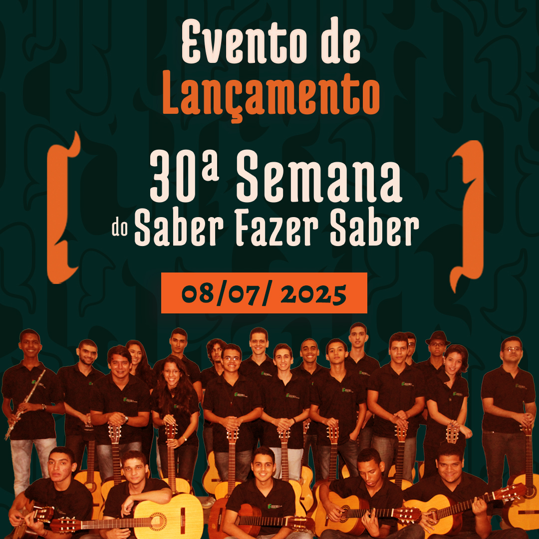 30ª Semana do Saber-Fazer-Saber