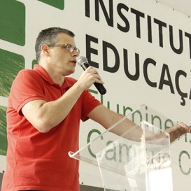 O diretor de Pesquisa e Pós-Graduação, Pedro Castelo Branco (Foto: Vitor Carletti/Ascom).