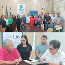 Visita do deputado Reimont