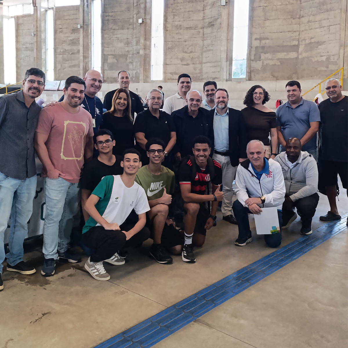 Visita do deputado Eduardo Bandeira de Mello