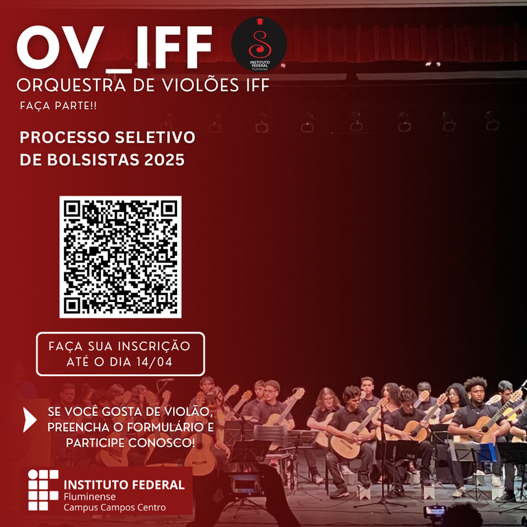 Processo seletivo da Orquestra de Violões