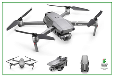 Os drones Dji Mavic 2 Pro estão sendo licitados.Foto: Divulgação