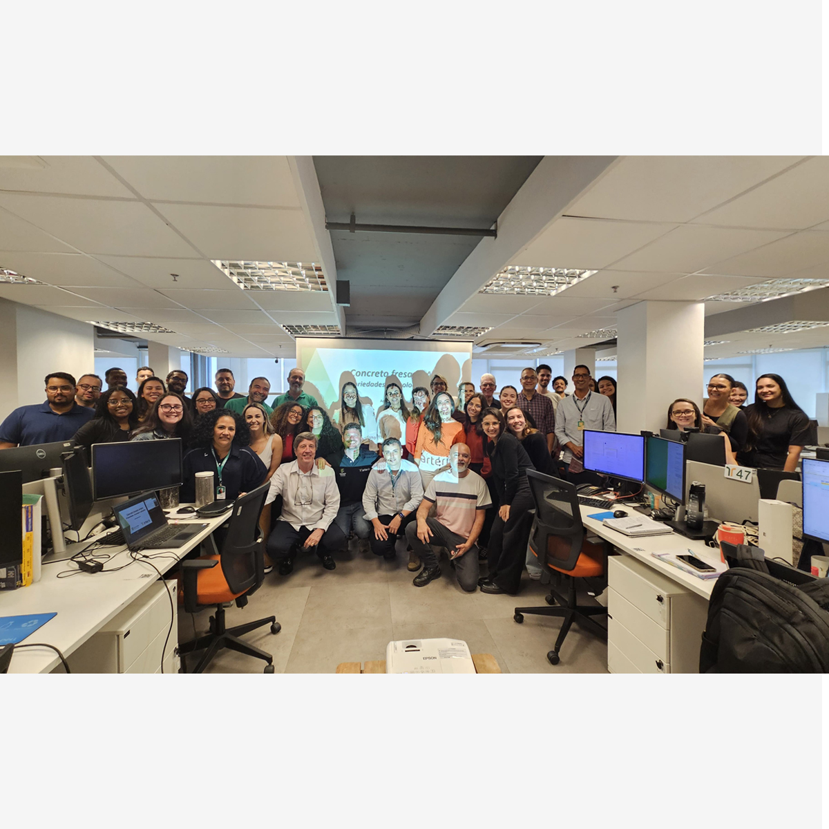 Concreto com asfalto