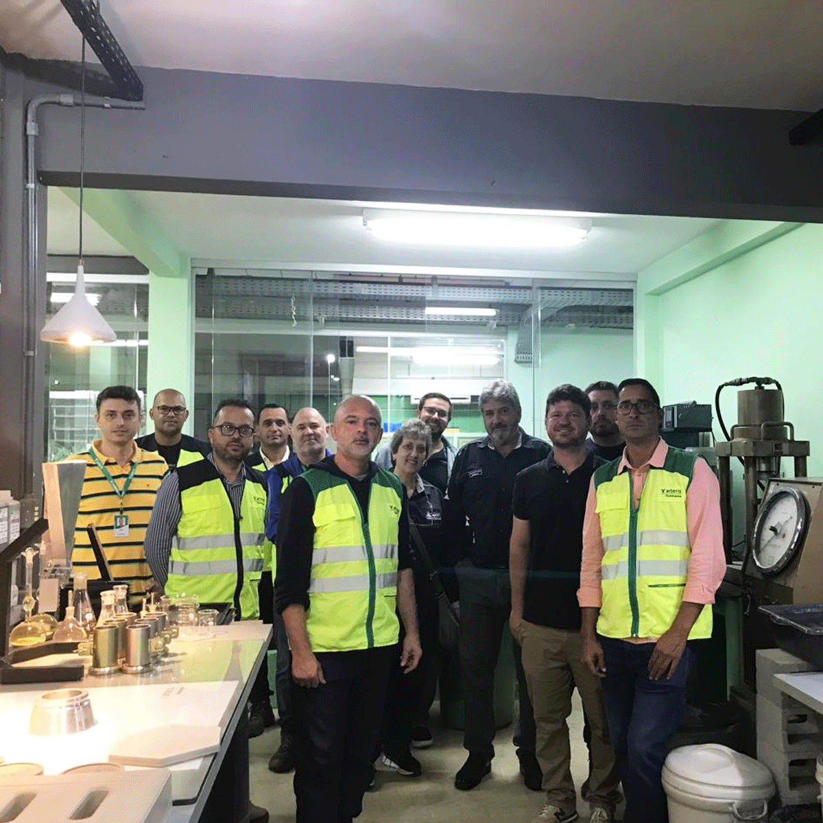 Visita da ANTT e Arteris Fluminense