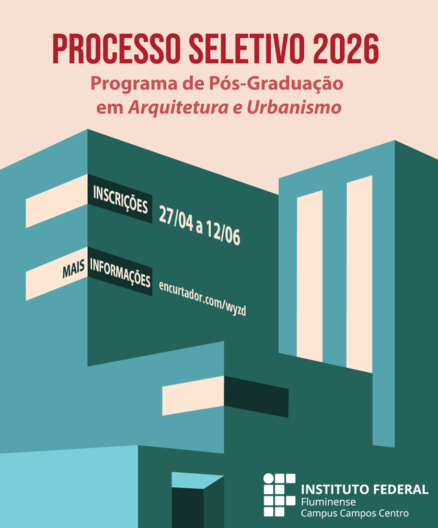 Mestrado em Arquitetura e urbanismo