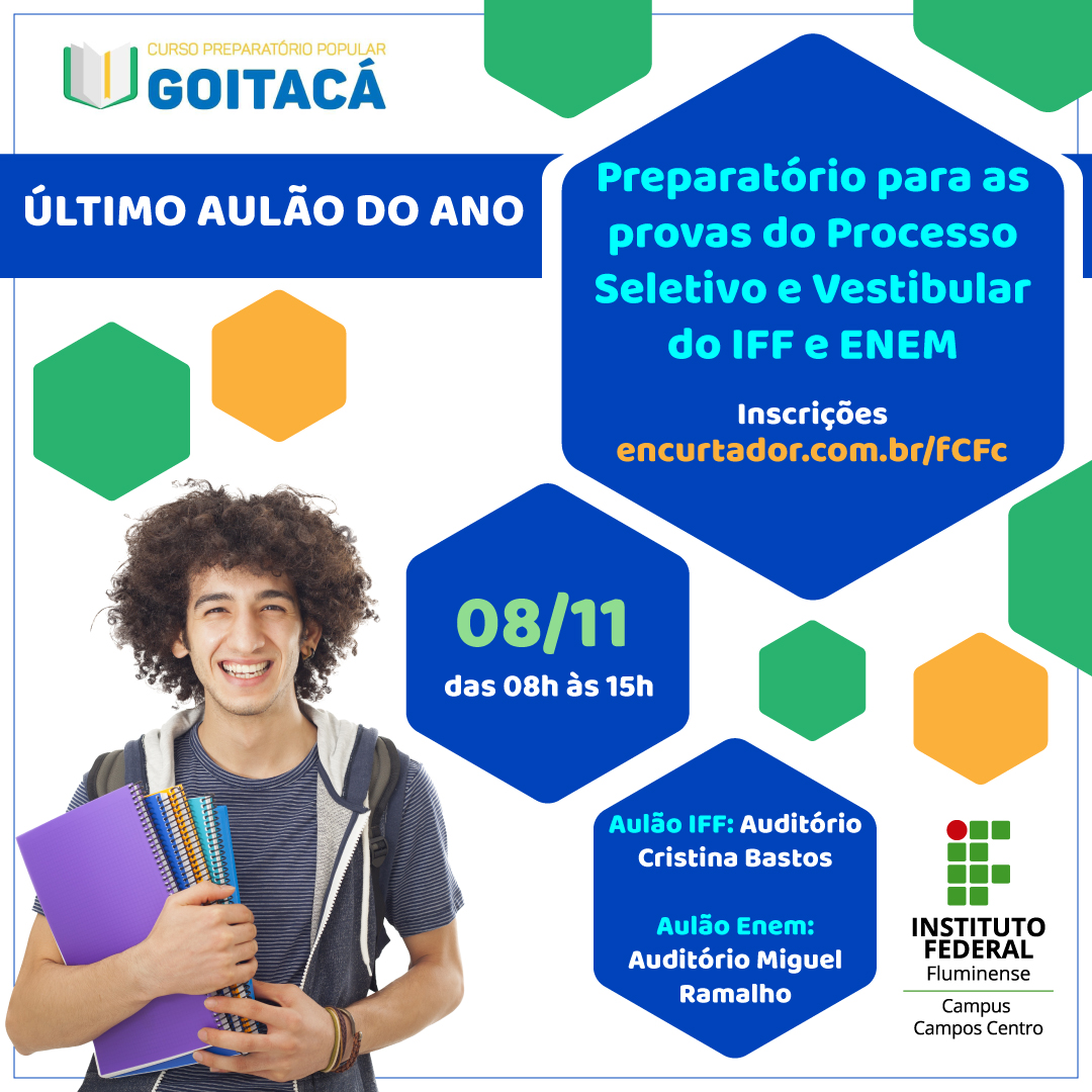Aulões Pré-IFF e Pré-Enem