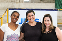 As profissionais da Apape, Nilza Cherene, Viviane Cordeiro e Priscila Tirollo. 