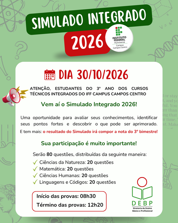 Simulado integrado 2026
