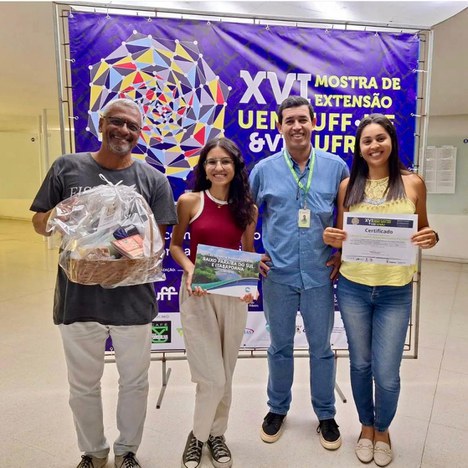 Trabalhos da área de Meio Ambiente e Saúde do IFF Guarus são premiados na XVI Mostra de Extensão