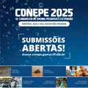 Conepe 2025: inscrições abertas para submissão de trabalhos