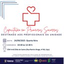 Estudantes de Enfermagem realizam capacitações em Primeiros Socorros em escolas municipais