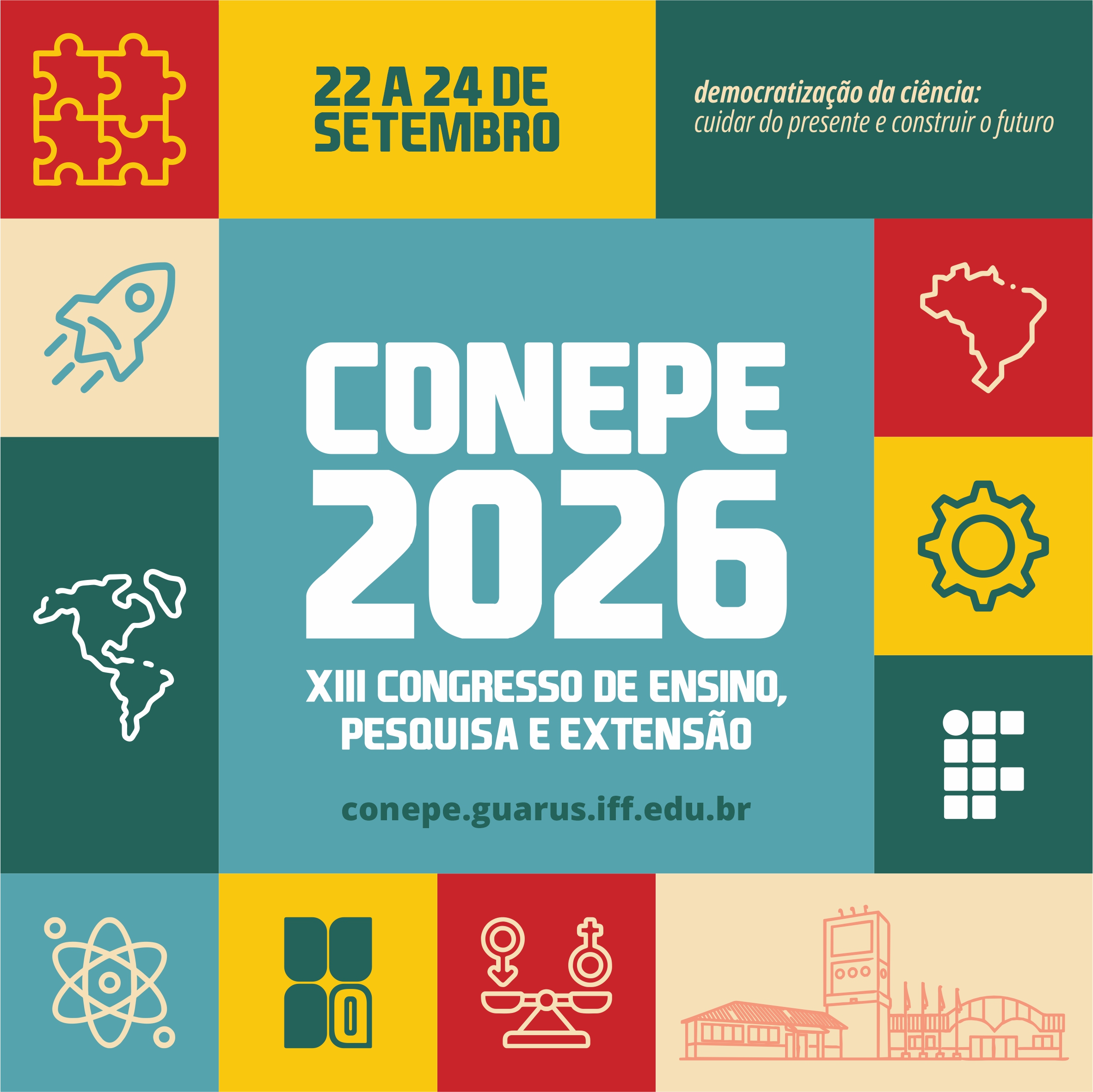 IFF Campos Guarus prepara programação para o Conepe 2026