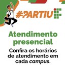 IFF divulga atendimento presencial para auxiliar inscrições no programa Partiu IF