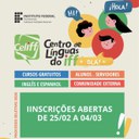 IFF Guarus abre inscrições para cursos gratuitos de Inglês e Espanhol