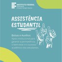IFF Guarus detalha auxílios da Assistência Estudantil e orienta estudantes sobre como se inscrever