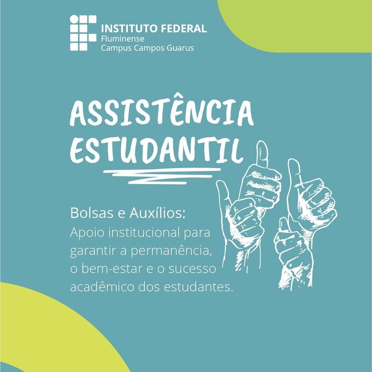 IFF Guarus detalha auxílios da Assistência Estudantil e orienta estudantes sobre como se inscrever
