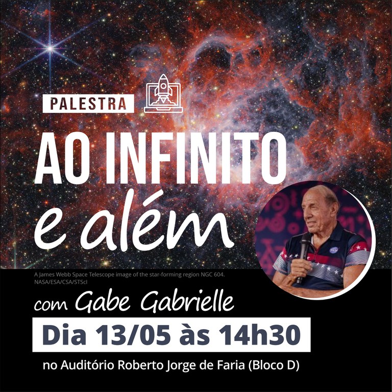 IFF Guarus recebe ex-engenheiro da Nasa para palestra sobre o programa espacial