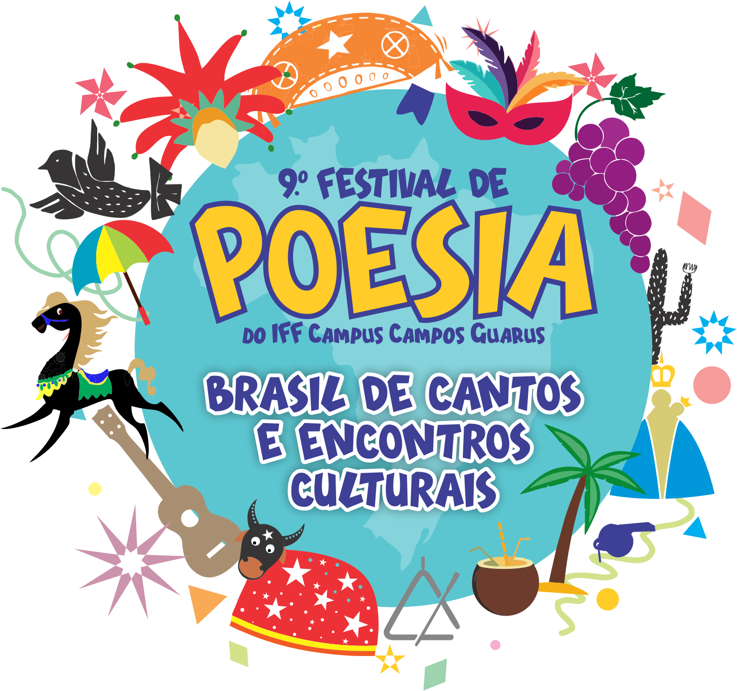 INSCRIÇÕES ABERTAS PARA O 9º FESTIVAL DE POESIA DO CAMPUS CAMPOS GUARUS