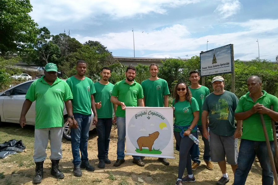 Projeto Capivara, do IFF Guarus, participa de ações no Dia Mundial da Limpeza