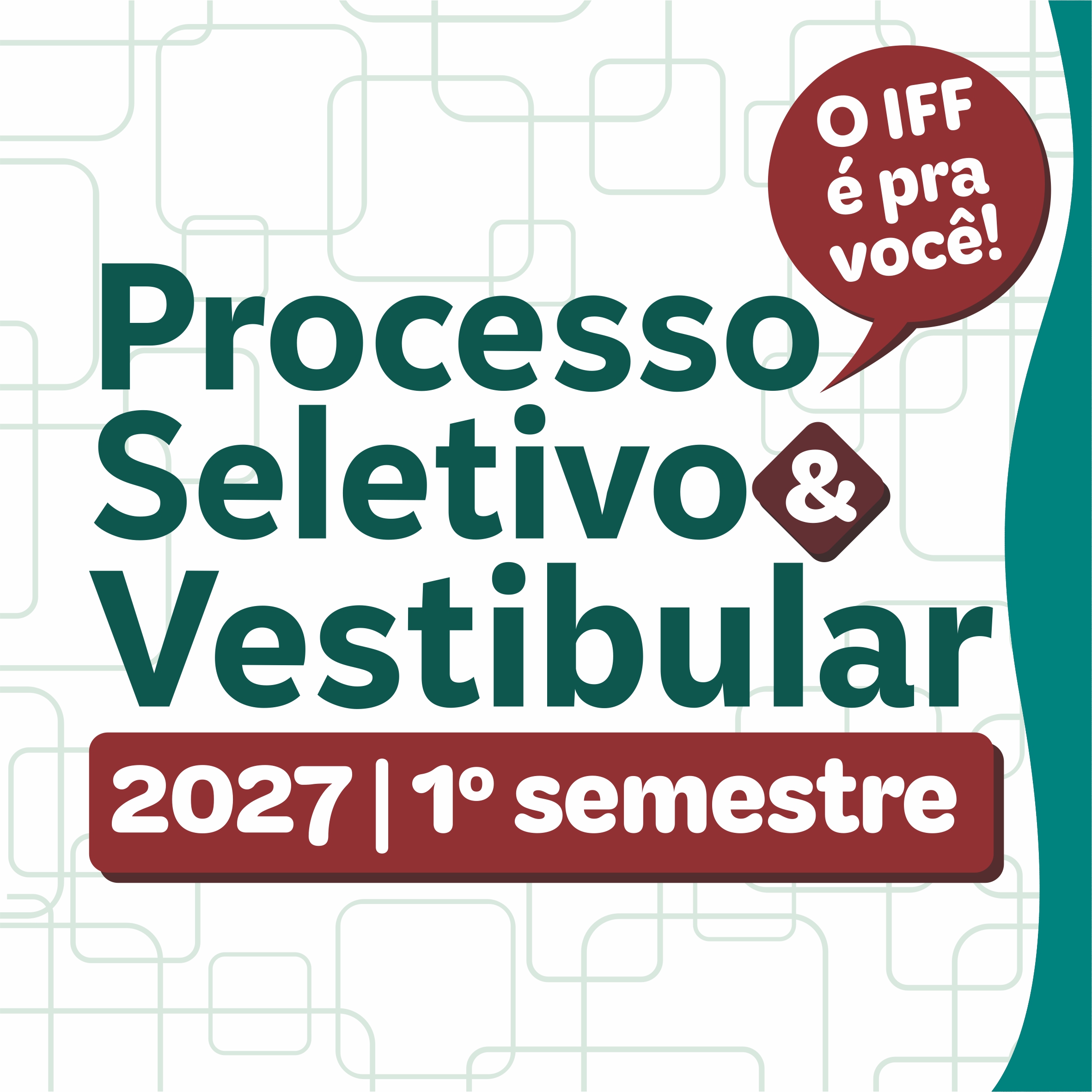 Últimos dias para se inscrever no Processo Seletivo e Vestibular 2027 do IFF