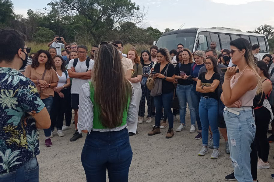 Estudantes do IFF Itaboraí realizam visitas técnicas sobre práticas de sustentabilidade