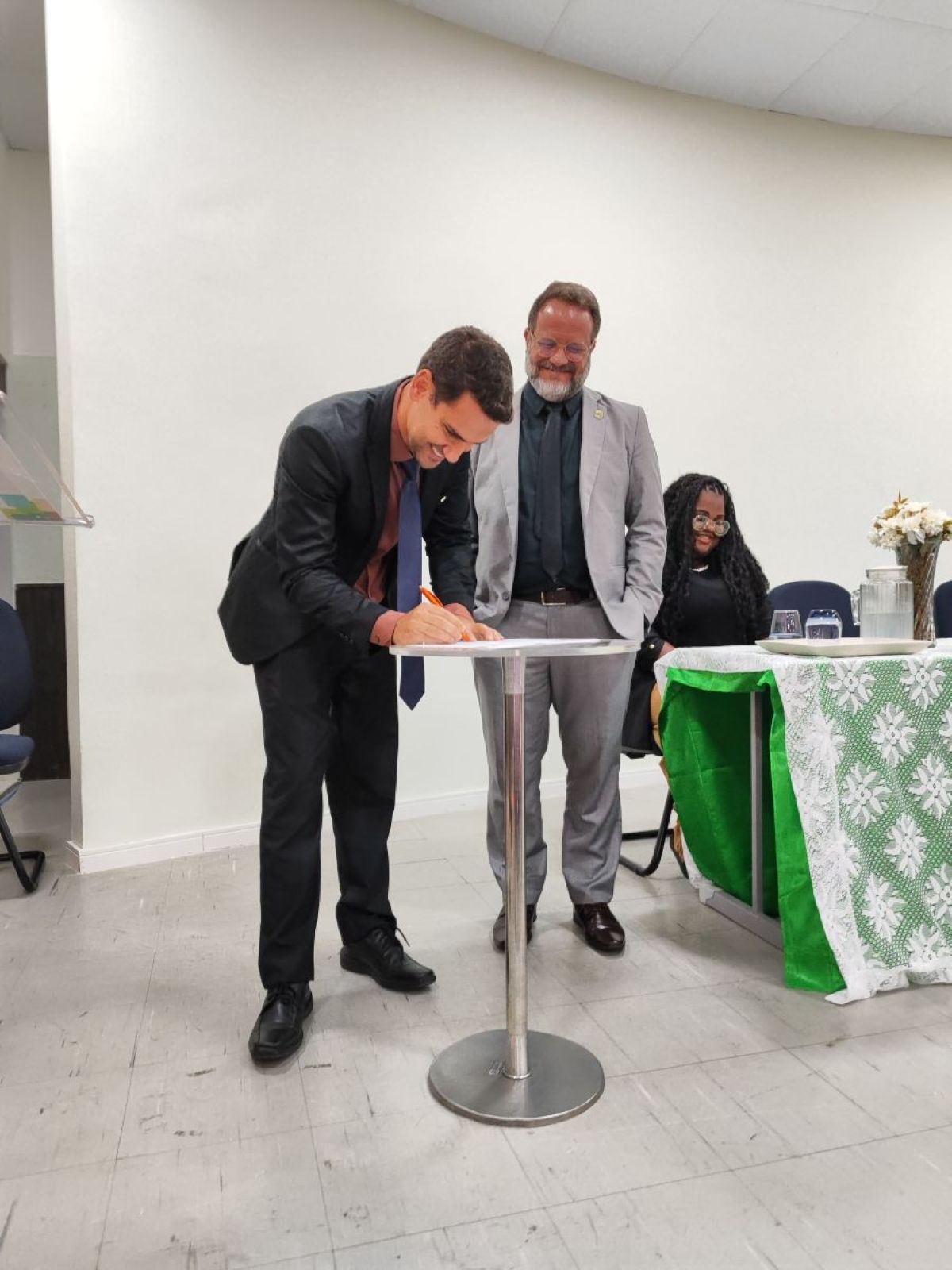 Posse de Wanderson Amaral da Silva.