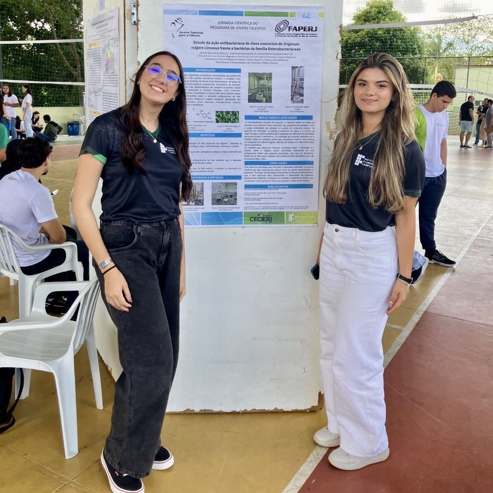 Pesquisas desenvolvidas por alunos do IFF Itaperuna são premiadas na 23ª Jornada Científica Jovens Talentos da Faperj
