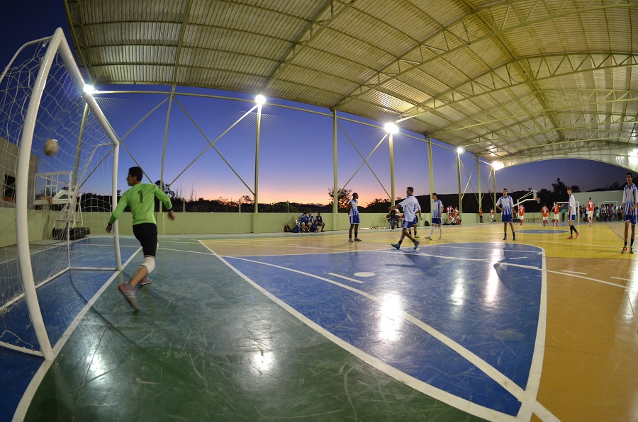 Jogo de futsal no IFFluminense Itaperuna