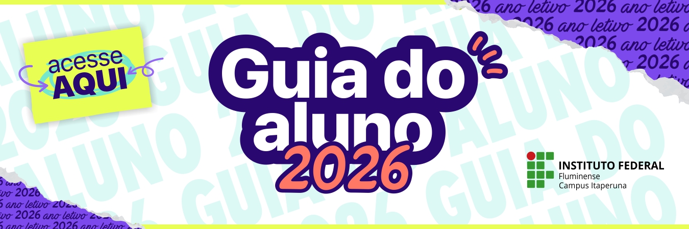 Guia do Aluno 2026 do IFF Itaperuna