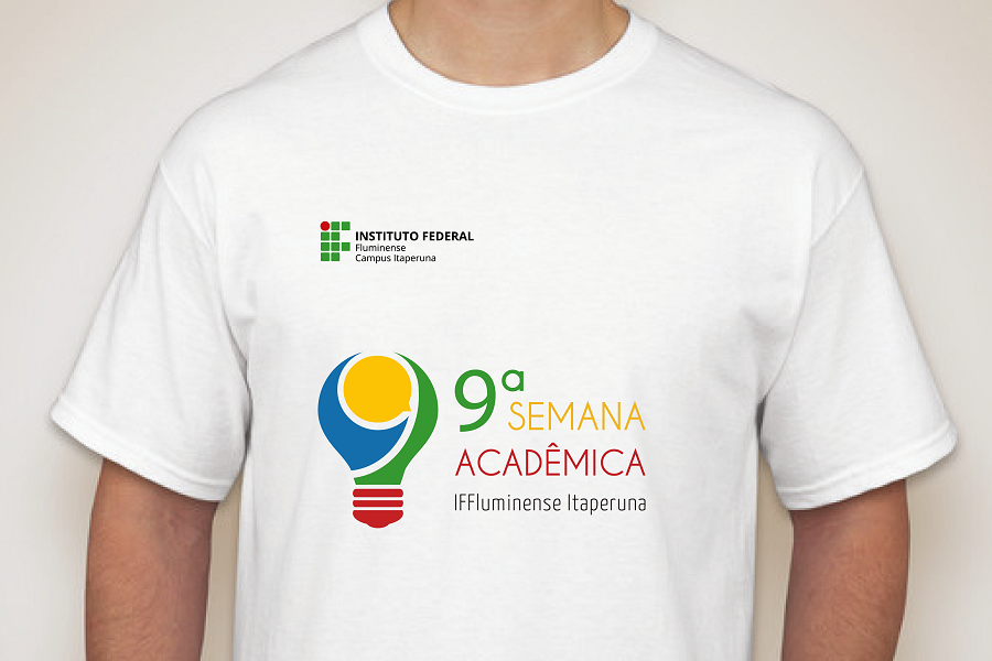 Camisa da Semana Acadêmica do IFF Itaperuna