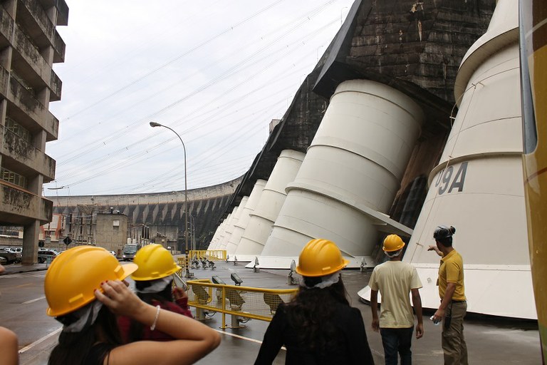 Visita técnica à Usina de Itaipu