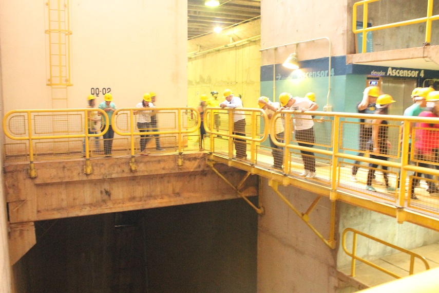 Visita técnica à Usina de Itaipu