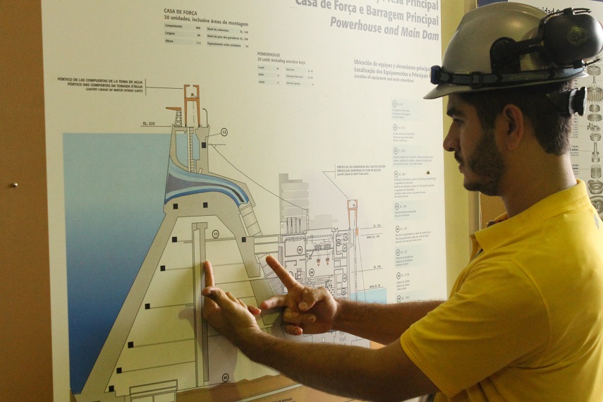 Visita técnica à Usina de Itaipu