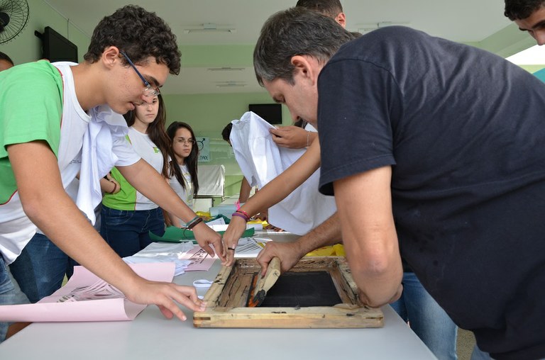 Projeto de Arte no campus Itaperuna