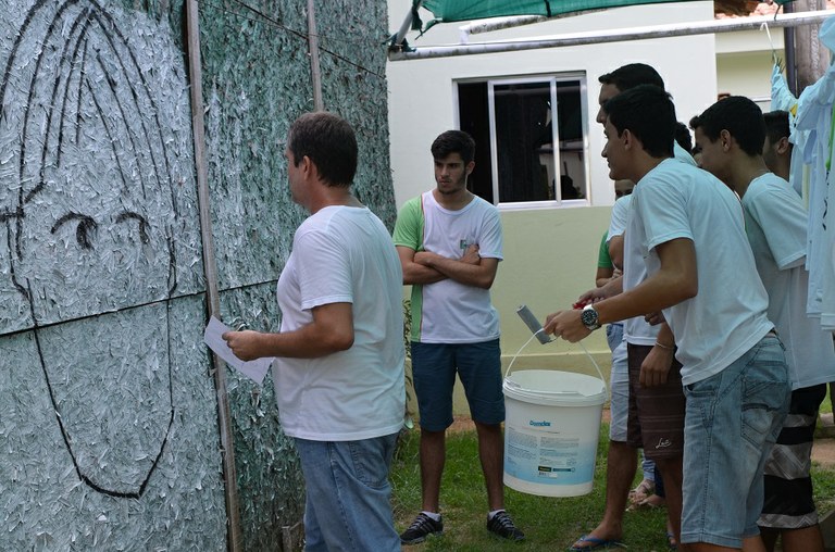 Projeto de Arte no campus Itaperuna