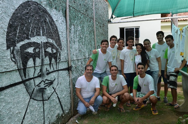 Projeto de Arte no campus Itaperuna