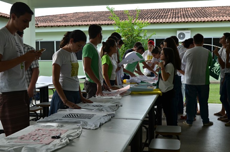 Projeto de Arte no campus Itaperuna