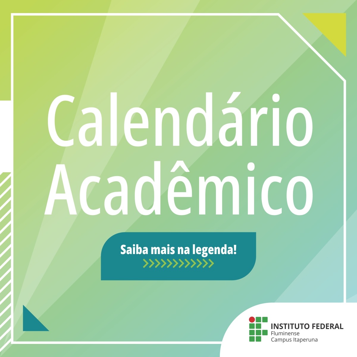 Calendário Acadêmico do IFF Itaperuna