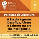 Abertura da Semana Acadêmica do IFF Itaperuna