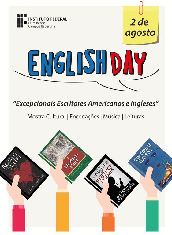 Cartaz do English Day