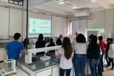 O Encontro reuniu estudantes dos cursos de Química do IFF Itaperuna
