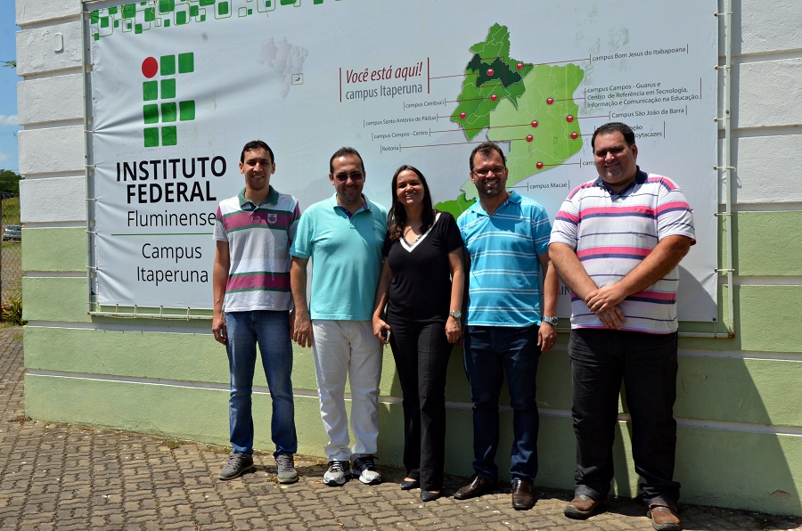 Visita de gestores do IF Sudeste MG ao IFF Itaperuna