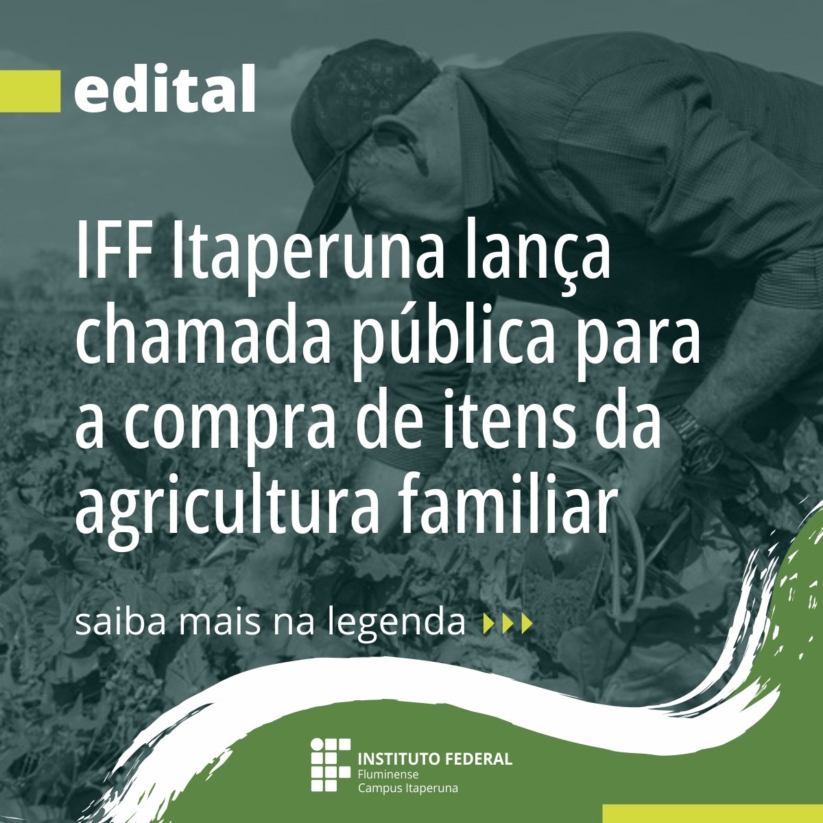 Chamada pública do IFF Itaperuna