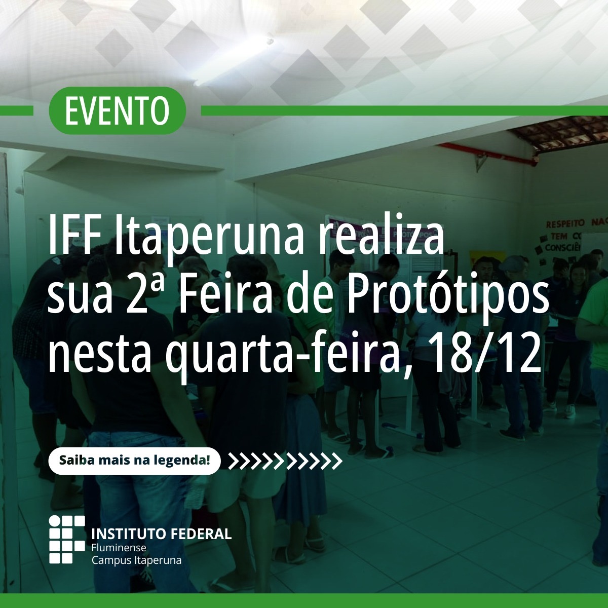 Feira de Protótipos no IFF Itaperuna