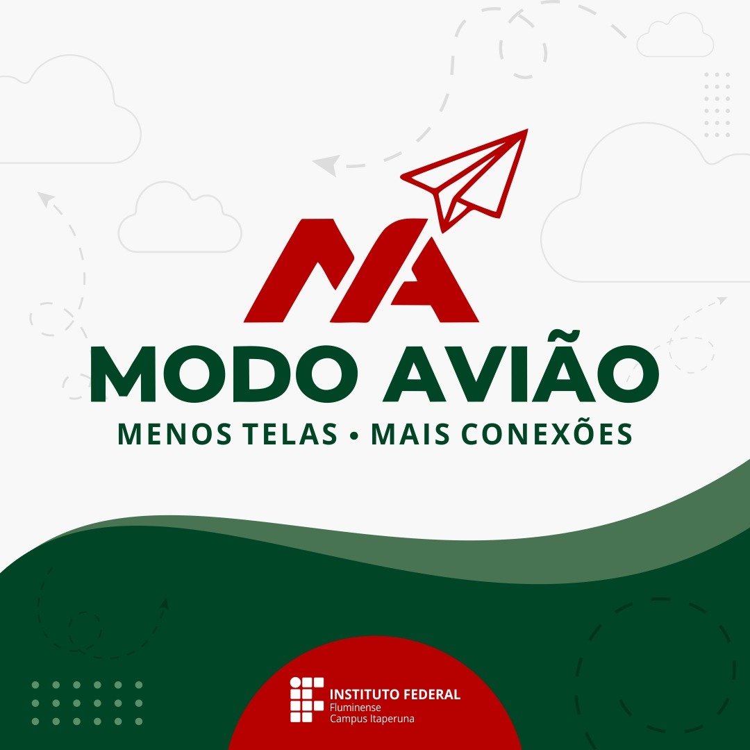 Modo avião no IFF Itaperuna