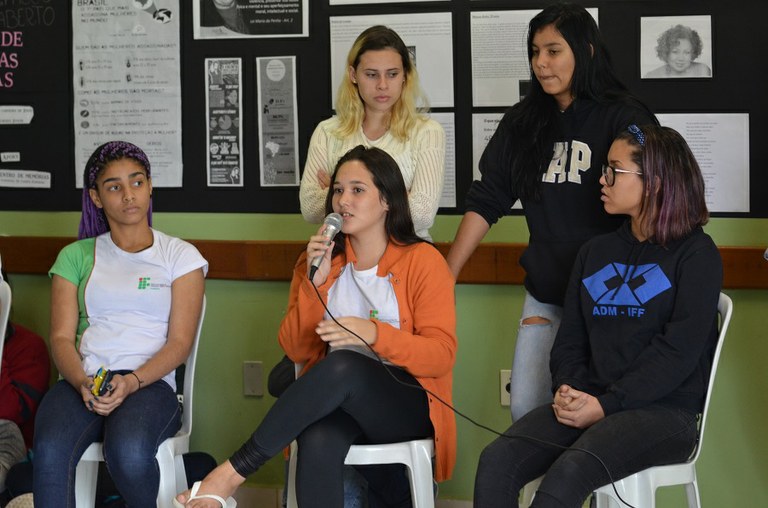 Roda de Conversa sobre a Lei Maria da Penha