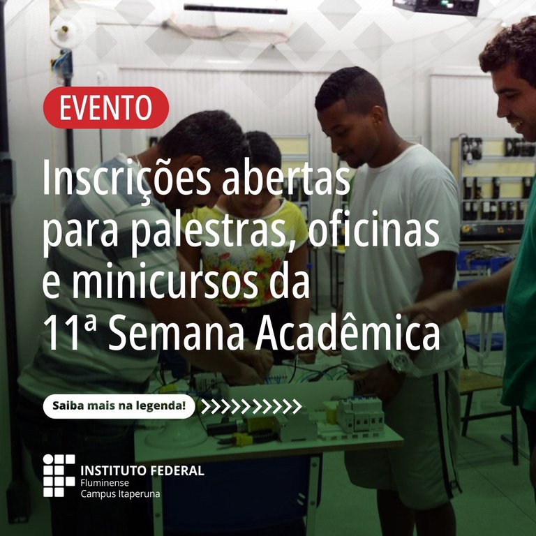 Semana Acadêmica do IFF Itaperuna