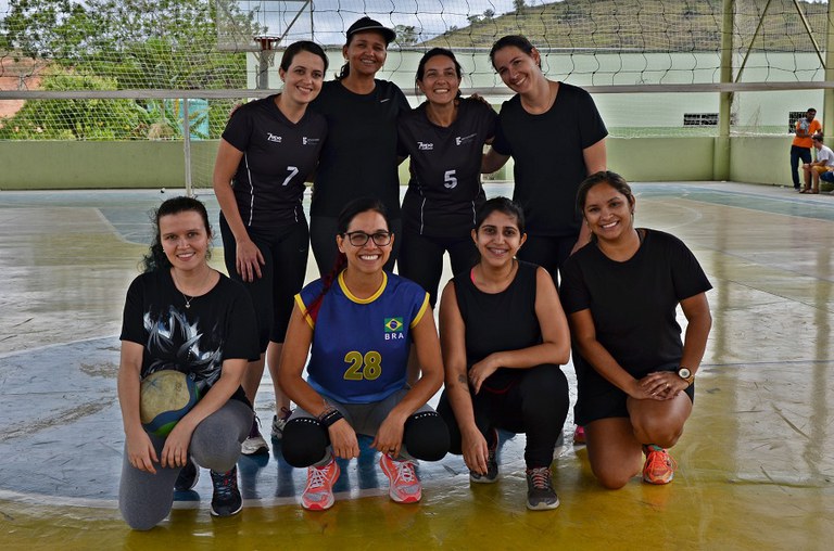 Vôlei feminino nos JICs do IFF